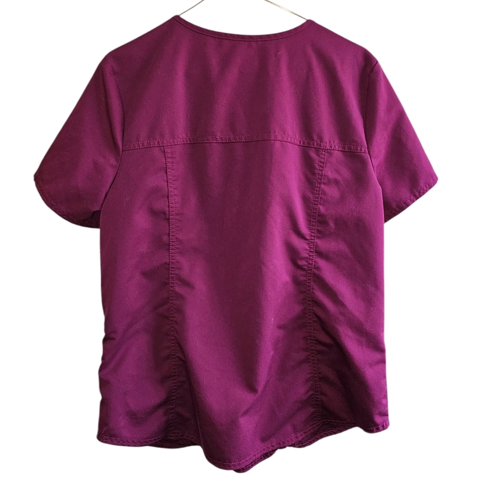 ScrubStar Burgundy Scrub Set - Picture 2 of 8